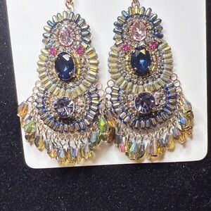 Dazzling Crystal Statement Earrings